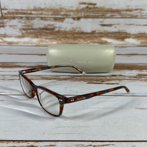 CALVIN KLEIN CK5989 242 51/17/145 STRIPED BURNT EYEGLASSES Replacement Frames - Picture 1 of 8